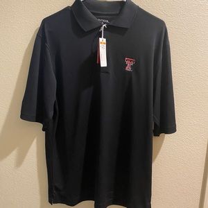 Texas Tech medium polo shirt
